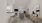 a living room with a tv and couches